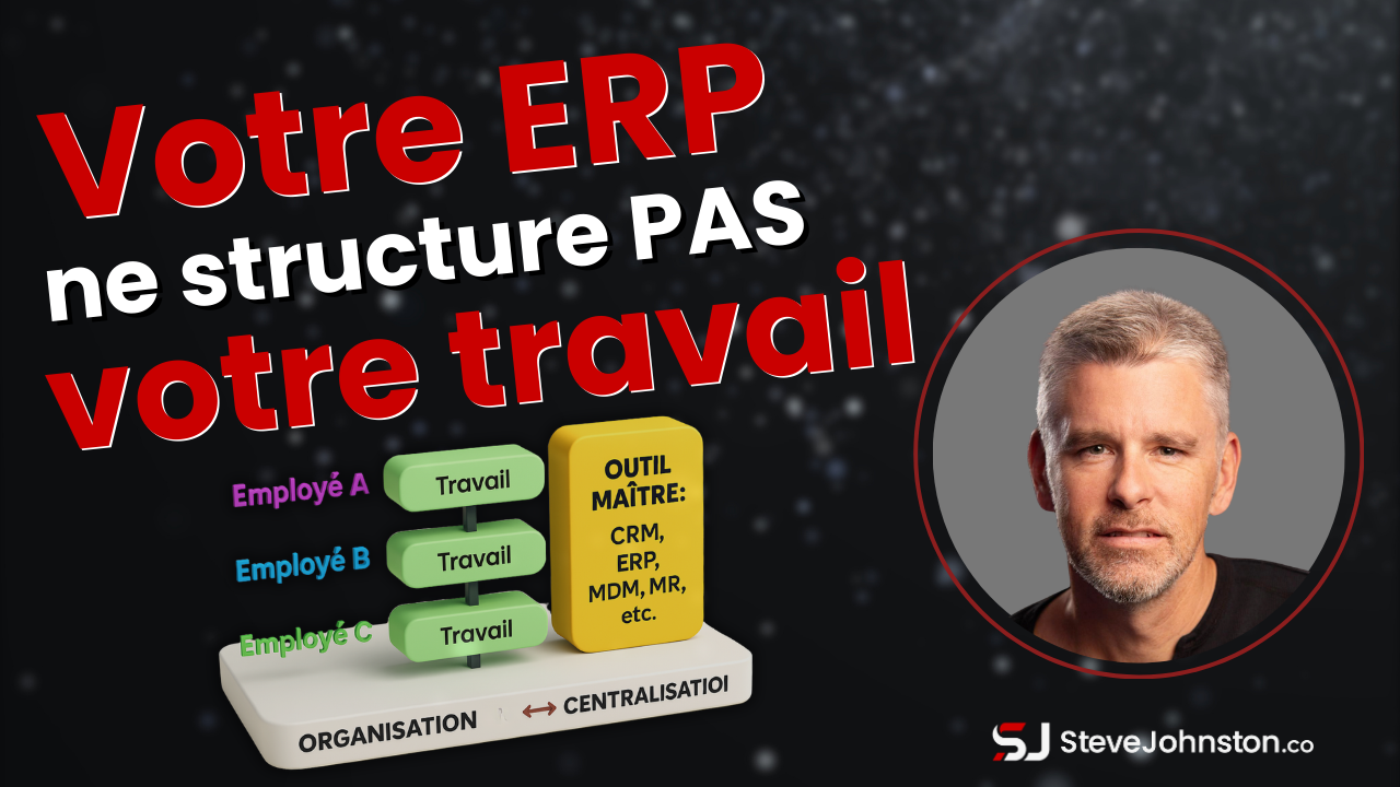 ERP: centralizing data vs. organizing work