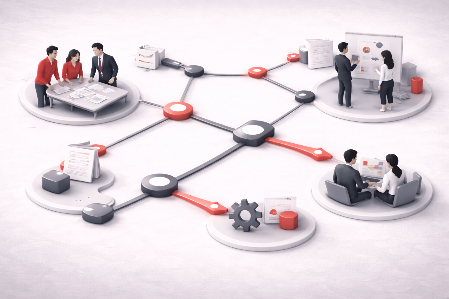Cartographie simple d’un processus terrain