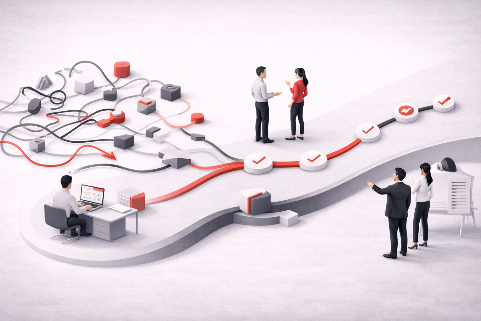 Illustration de standardisation pragmatique