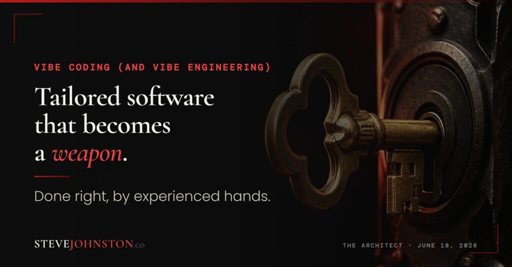 Tailored software. that becomes. a weapon.